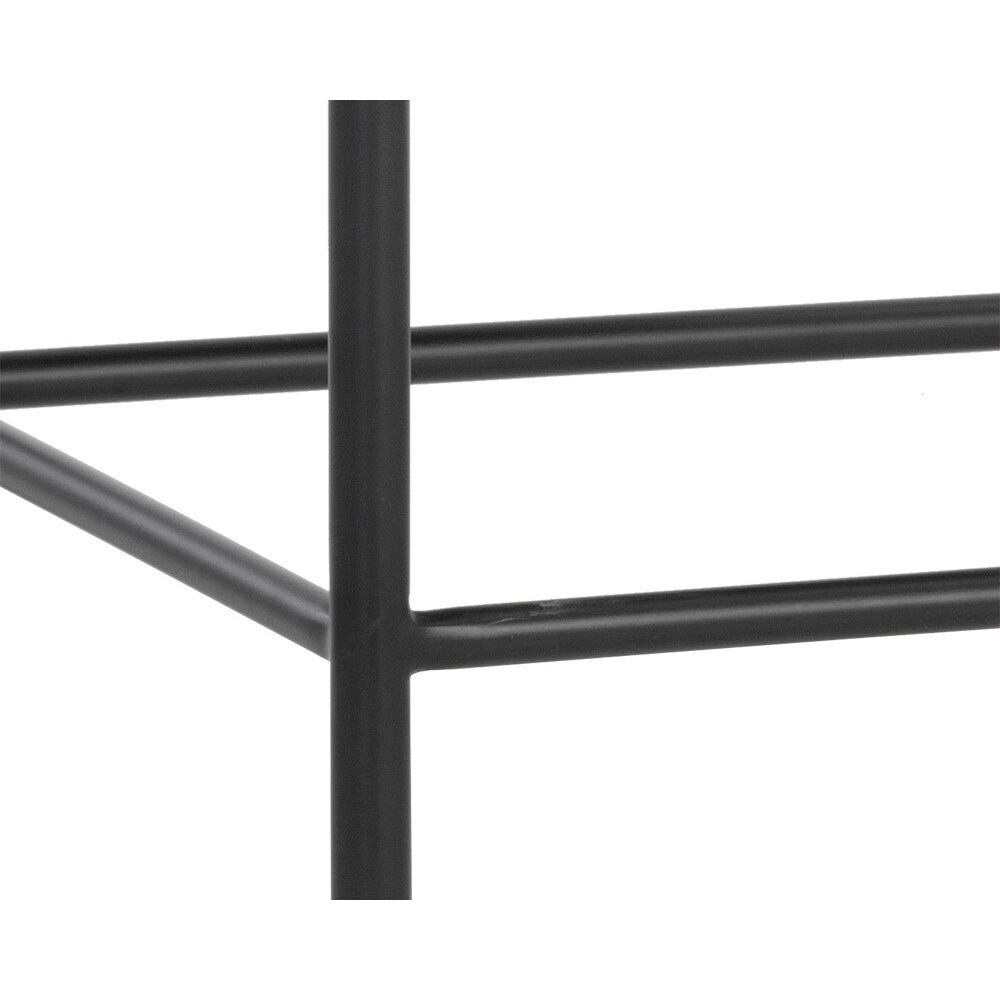 Seneca 36.5 inch Black / Polo Club Stone Counter Stool